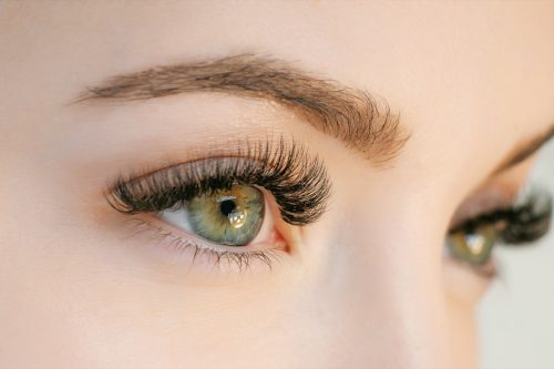 Close Up of Green Eyes