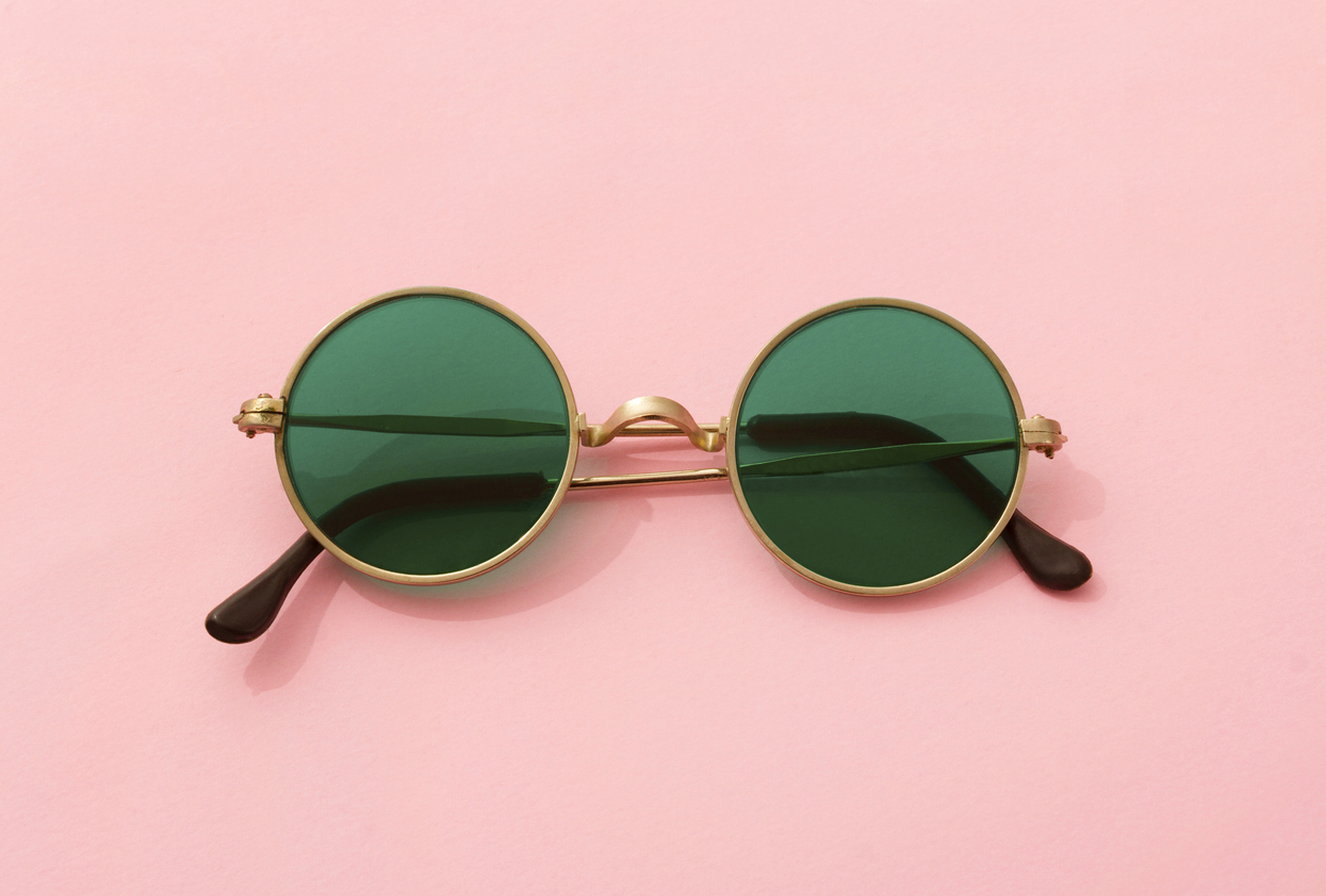 Green sunglass lenses