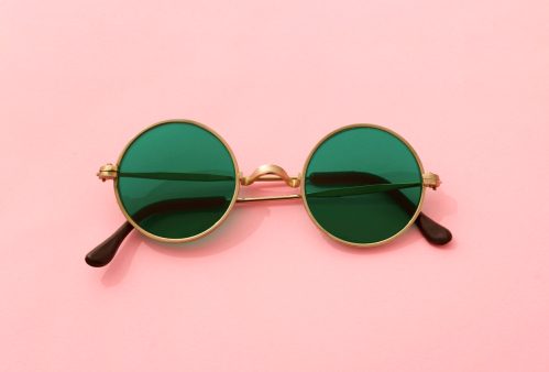 Green sunglass lenses