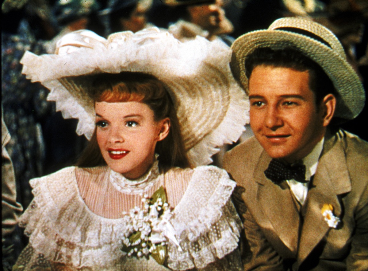 Judy Garland and Tom Drake in Meet Me in St. Louis