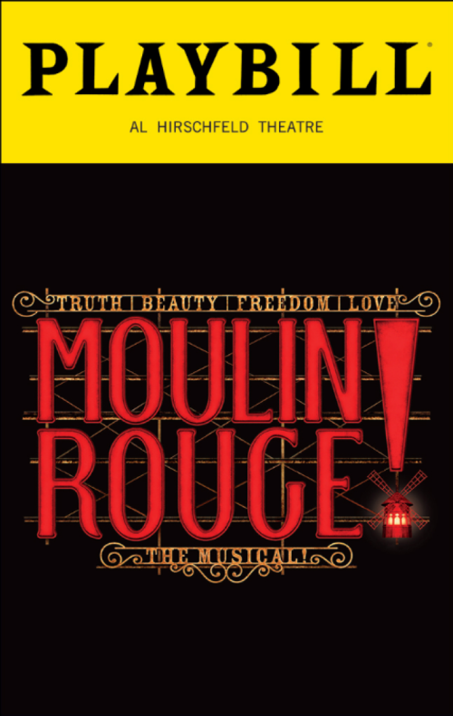 Moulin Rouge Playbill