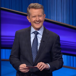 ken jennings laughing hosting jeopardy