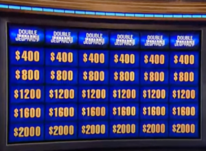 double jeopardy board
