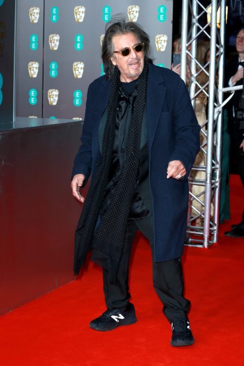 Al Pacino at the BAFTAs in 2020