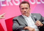 Arnold Schwarzenegger tại Diễn đàn Toàn cầu Synergy 2019