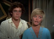 Barry Williams and Florence Henderson on "The Brady Bunch"