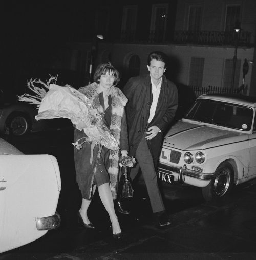 Leslie Caron and Warren Beatty in 1965