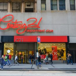 Facade of Century 21 department store on Oct 24, 2016 in Manhattan, New York, USA.