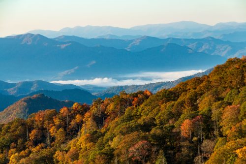 Mái vòm Clingmans, Dãy núi Smoky, Tennessee