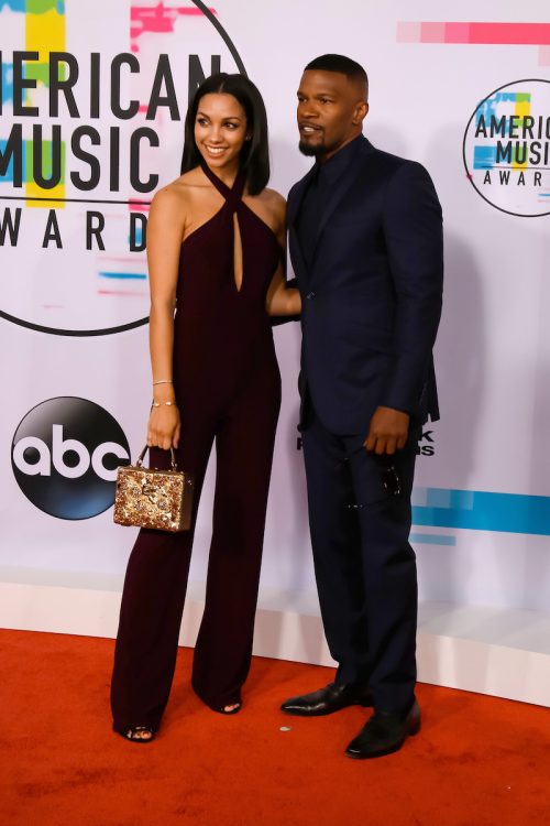 Corinne Foxx and Jamie Foxx at the 2017 American Music Awards