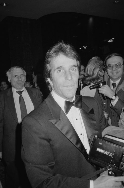 Henry Winkler at the Night of 100 Stars Benefit Gala in 1982