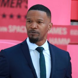Jamie Foxx attends the European premiere of "Baby Driver" at Cineworld Leicester Square in London, England.