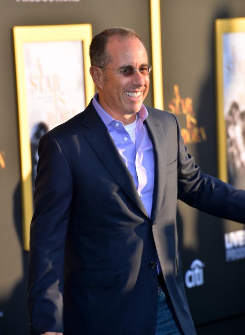 Jerry Seinfeld at the premiere of "A Star Is Born" in 2018