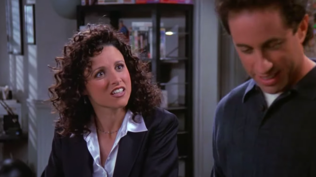 Julia Louis-Dreyfus on "Seinfeld"