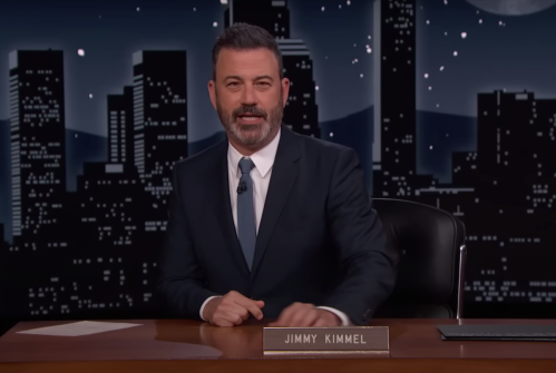 Jimmy Kimmel on "Jimmy Kimmel Live!" in May 2023