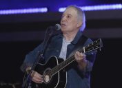 Paul Simon performing at Global Citizen Live in 2021