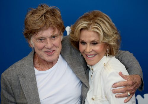 Robert Redford và Jane Fonda tại Liên hoan phim Venice 2017