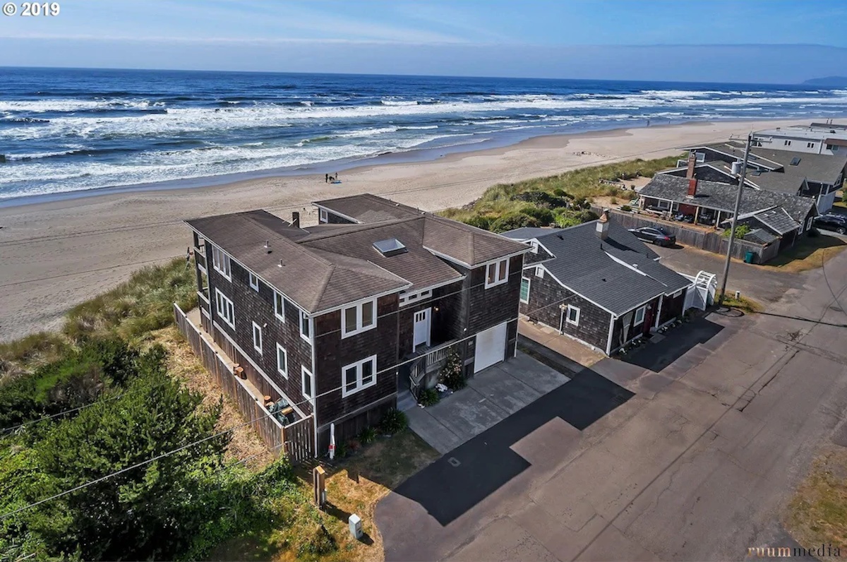 The Oceanfront Vrbo home in Rockaway beach, OR