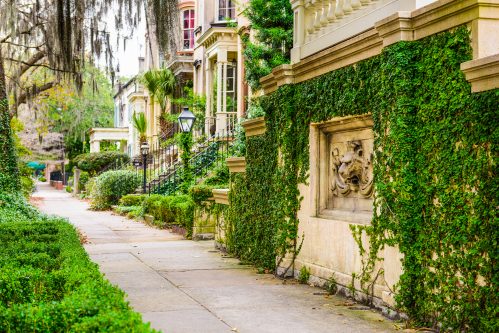 Savannah, South Carolina Architecture: Historic District