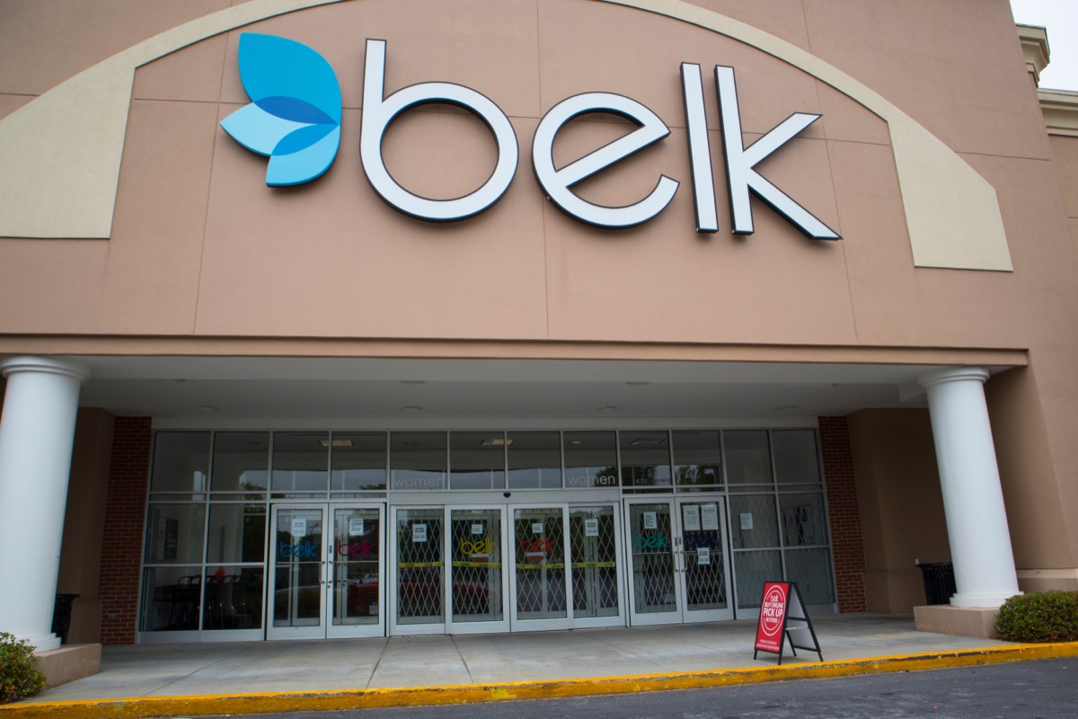 Department Stores Sears and Belk Are Closing Locations