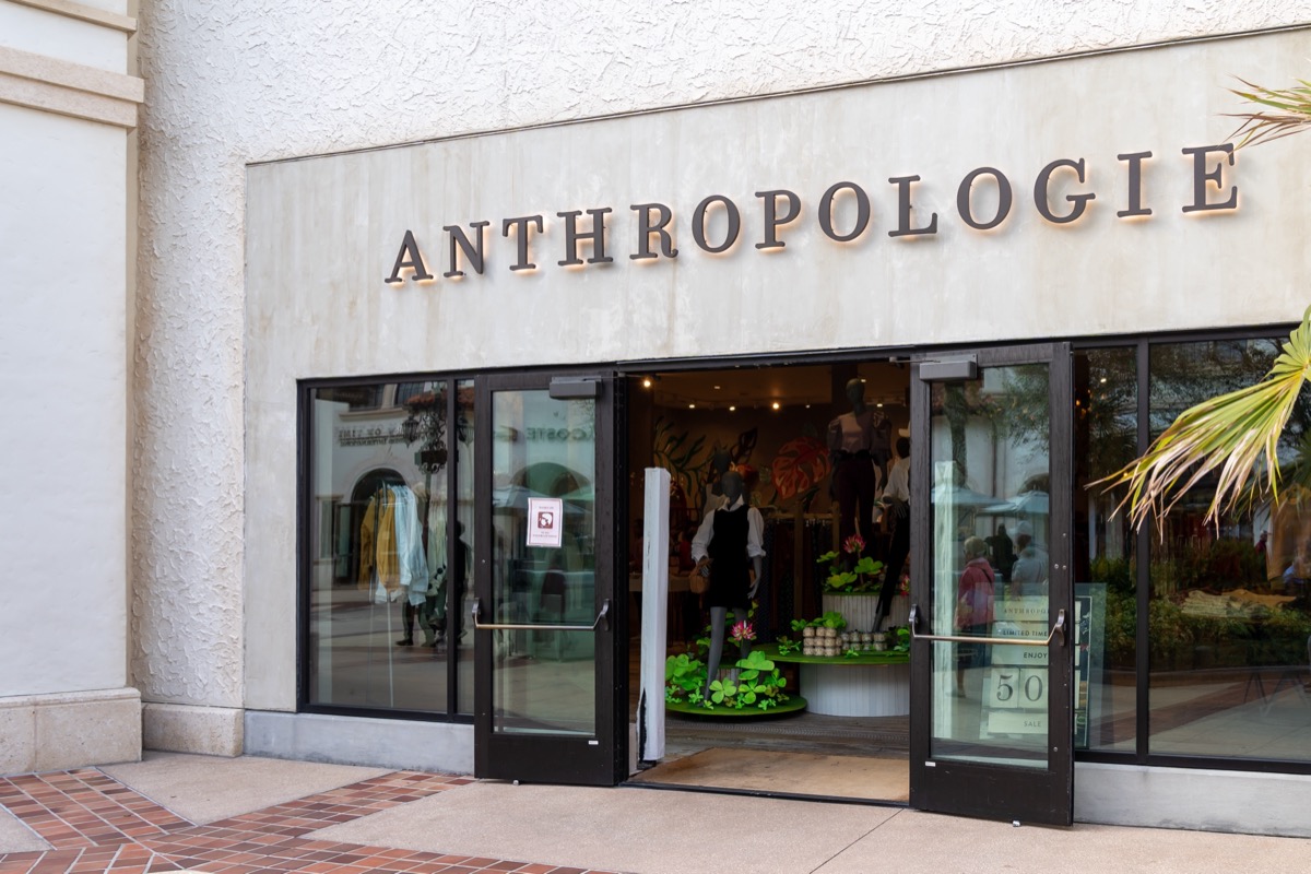 anthropologie store