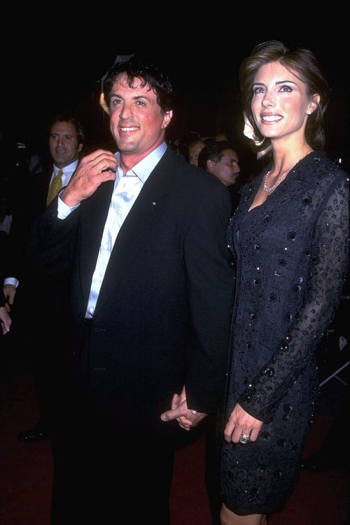 Sylvester Stallone và Jennifer Flavin vào khoảng năm 1998
