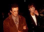 Sylvester Stallone and Jennifer Flavin in Los Angeles circa 1991