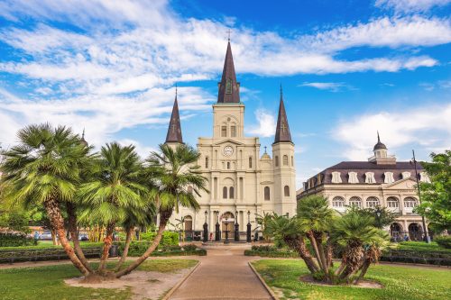 Kiến trúc New Orleans: Nhà thờ St.  Louis
