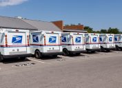 USPS Post Office Mail Trucks. The Post Office is responsible for providing mail delivery III
