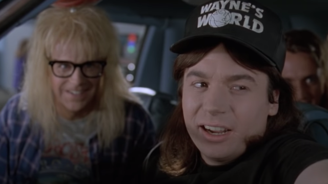 Dana Carvey and Mike Myers in "Wayne's World 2"