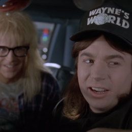 Dana Carvey and Mike Myers in "Wayne's World 2"