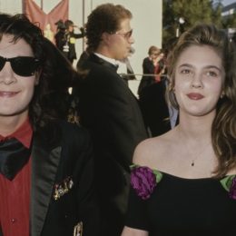 Corey Feldman and Drew Barrymore in 1989