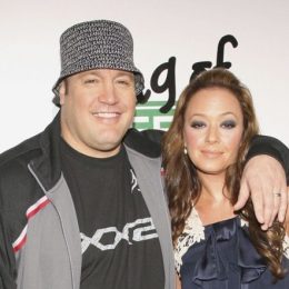 Kevin James and Leah Remini in 2007