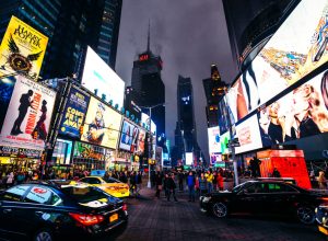Times Square in New York tourist trap