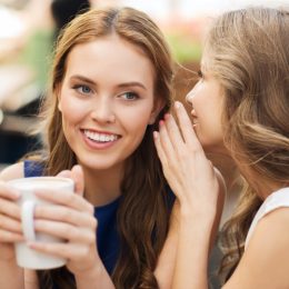 Two Girls Sharing Secrets