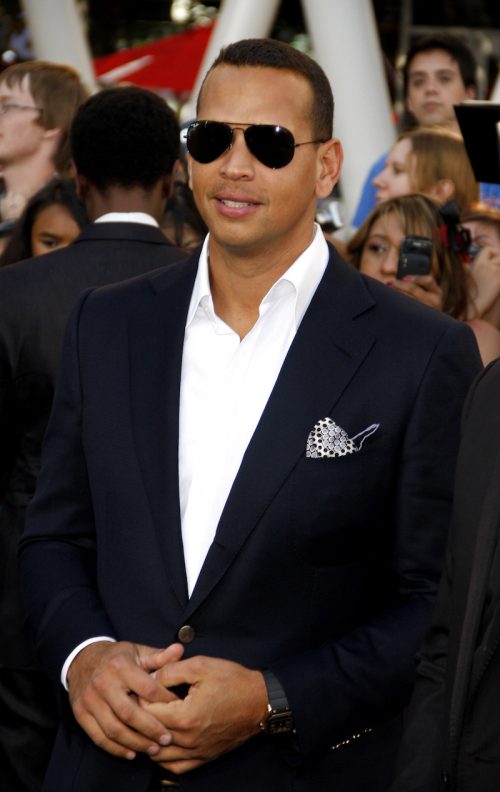 Alex Rodriguez at the premiere of "Twilight: Eclipse" in 2010