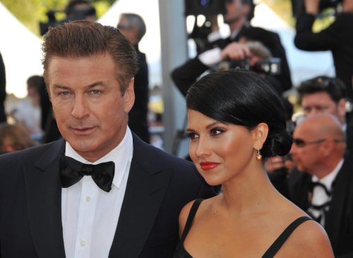 Alec and Hilaria Baldwin at the 2012 Cannes Film Festival