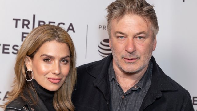 Hilaria and Alec Baldwin at the 2019 Tribeca Film Festival