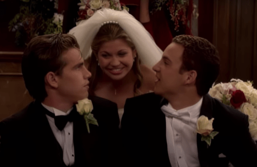 Rider Strong, Danielle Fishel, and Ben Savage on "Boy Meets World"