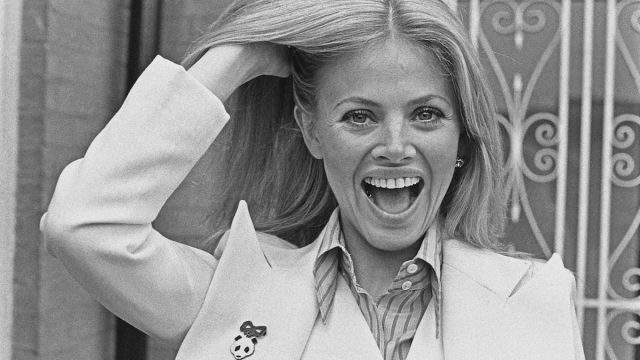Britt Ekland in 1974
