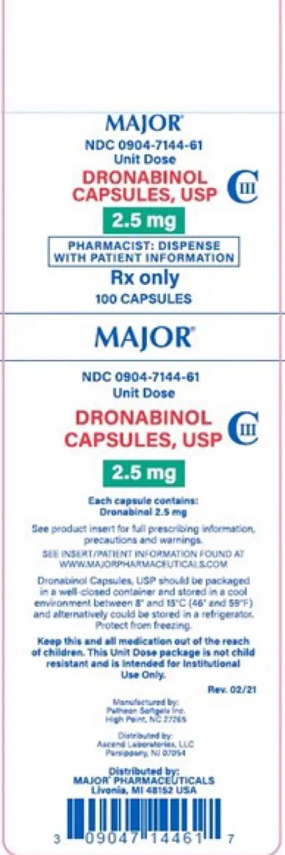 dronabinol label