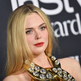 Elle Fanning at the 2021 InStyle Awards