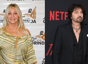 Heather Locklear in 2021; Tommy Lee in 2019