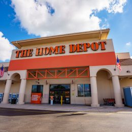 A Home Depot storefront exterior