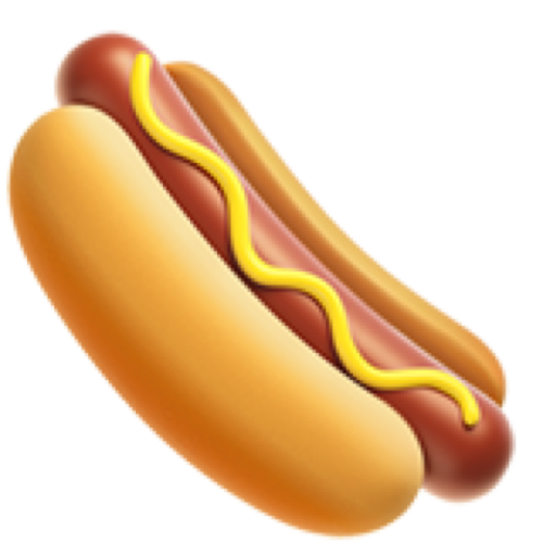 hotdog emoji