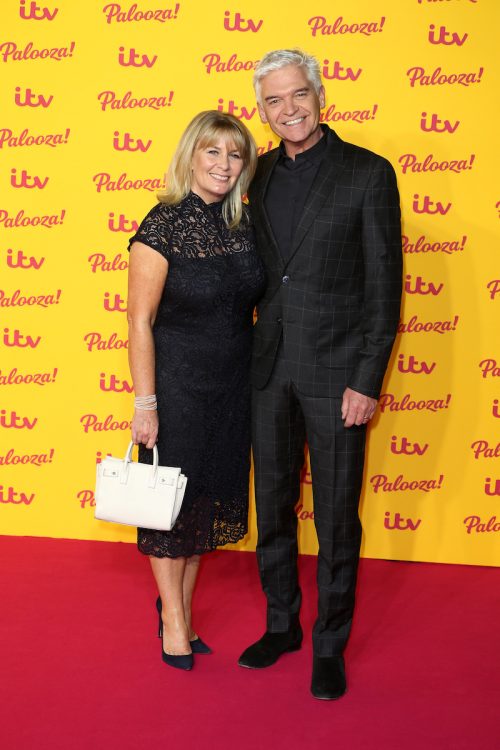 Stephanie Lowe and Phillip Schofield at ITV Palooza 2018