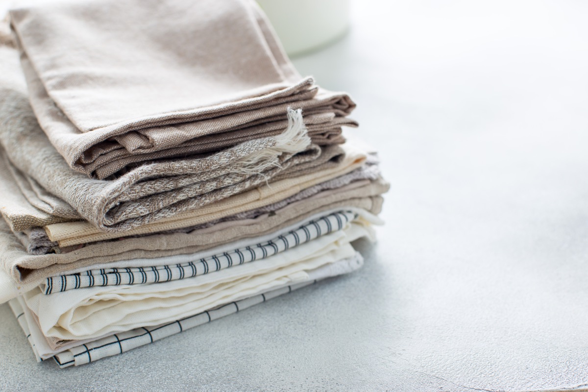 How Often Should You Wash Kitchen Towels? — Best Life