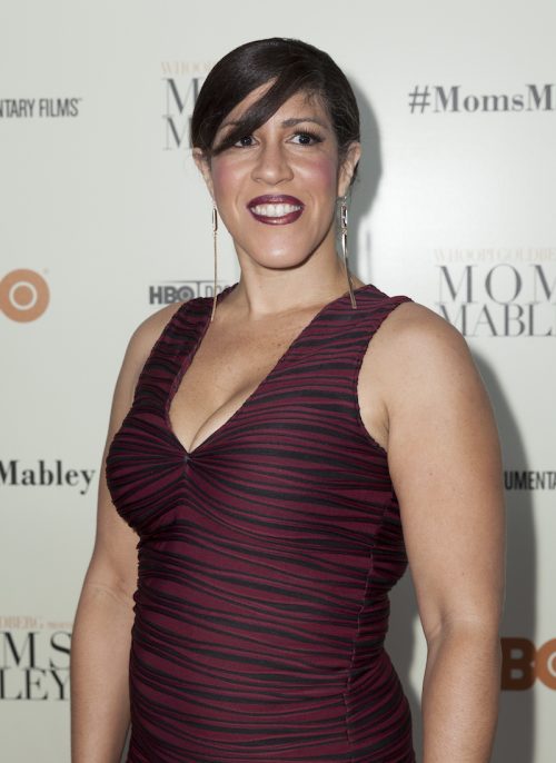Rain Pryor at the premiere of "Whoopi Goldberg presents Moms Mabley" in 2013