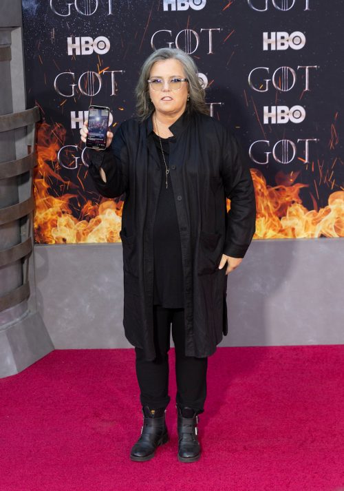 Rosie O'Donnell at the "Game of Thrones" final season premiere in 2019