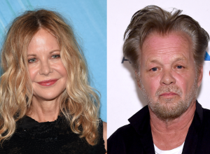 Meg Ryan in 2021; John Mellencamp in 2018